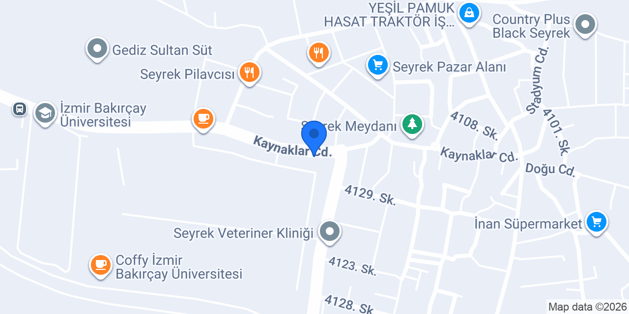 Seyrek Çiçekçilik konumu