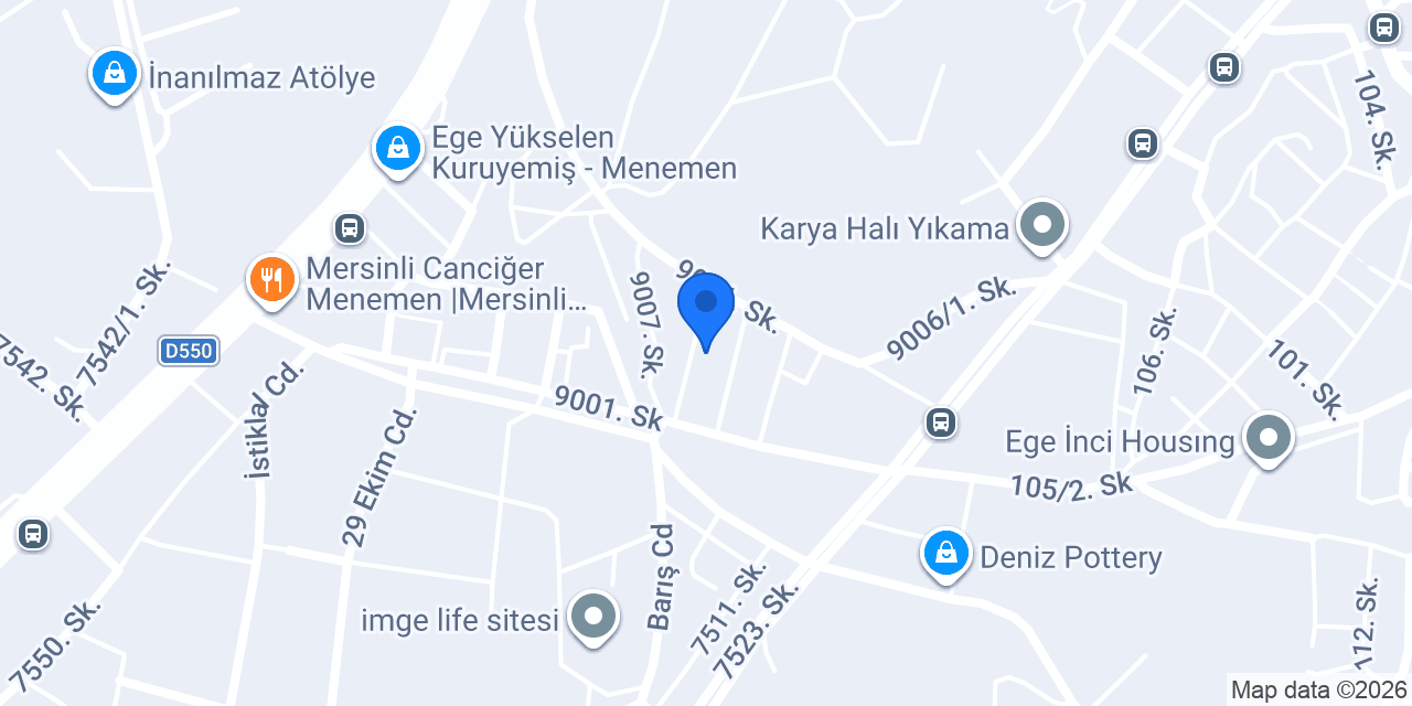 Alfa Mobilya Tasarım konumu