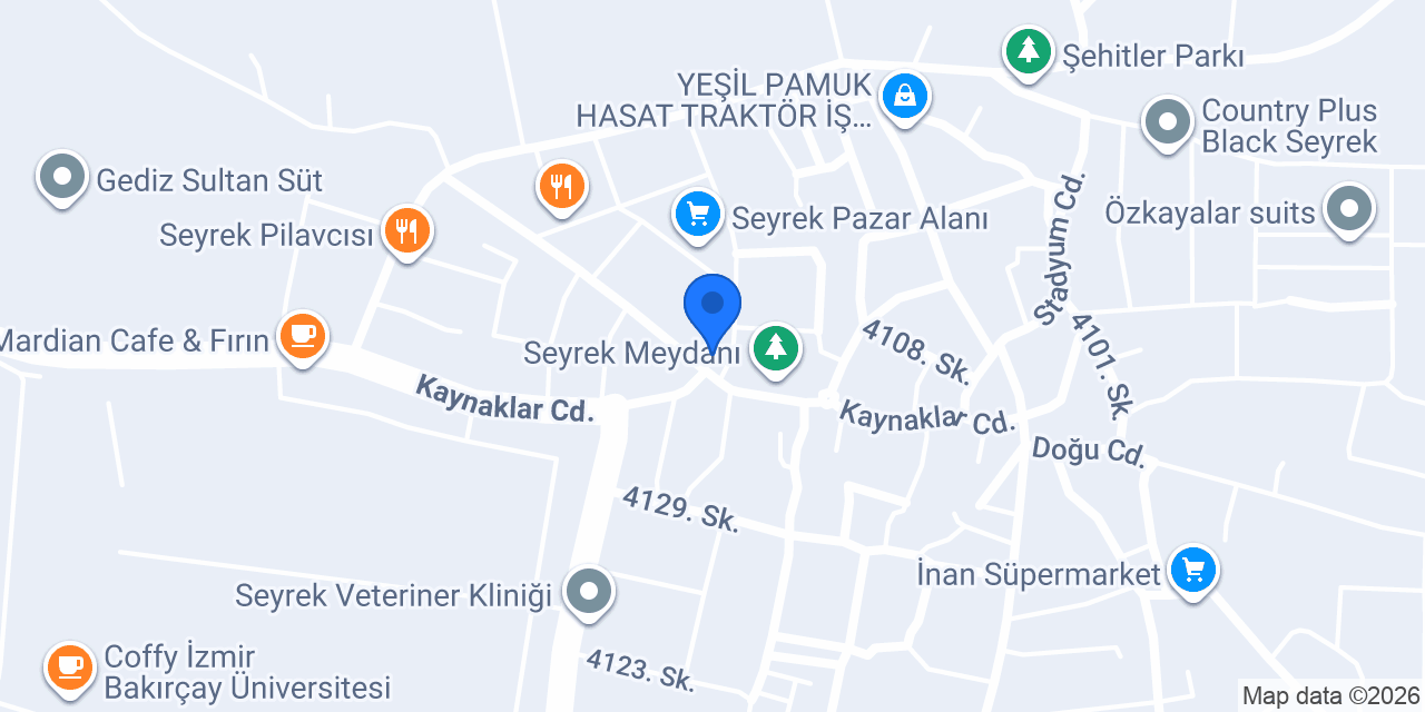 Seyrek Elektrik konumu