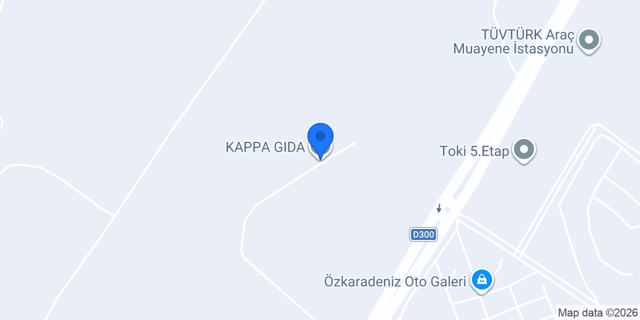 KAPPA GIDA konumu