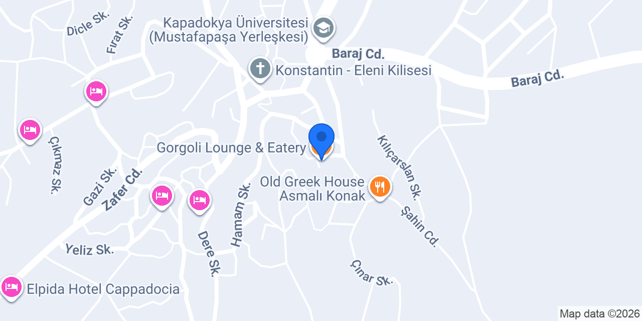Gorgoli Lounge & Eatery konumu
