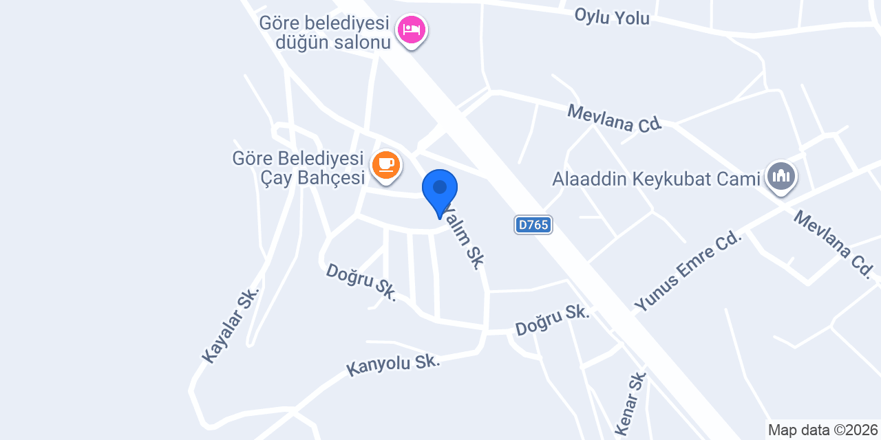 GÖRE AİLE SAĞLIK MERKEZİ konumu