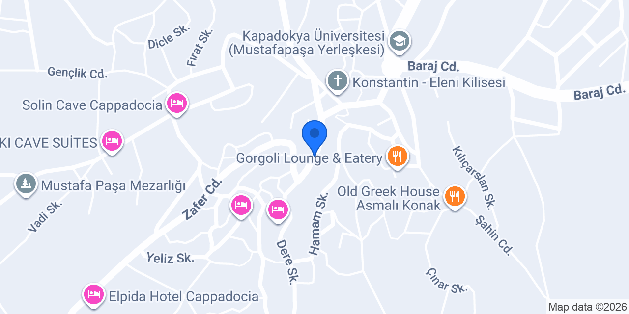 Sinasos Star Hotel konumu