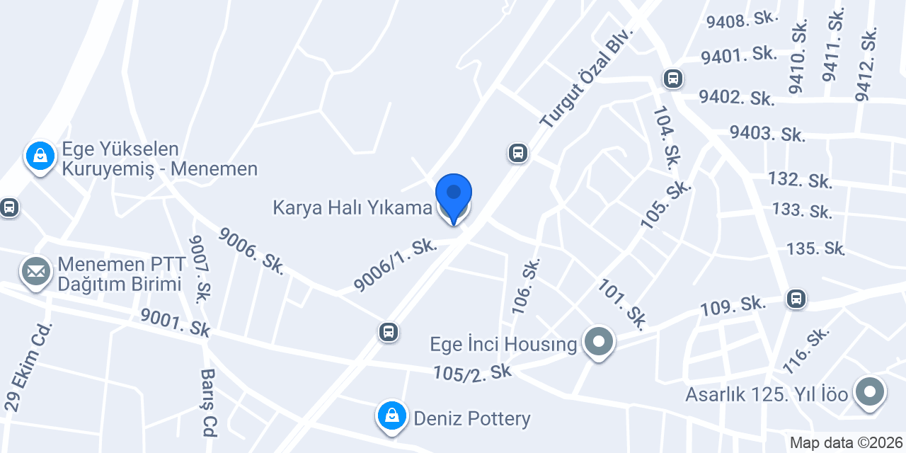 Karya Halı Yıkama konumu
