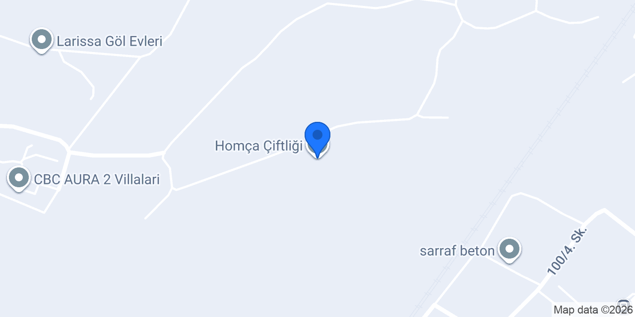 Homça Çiftliği konumu