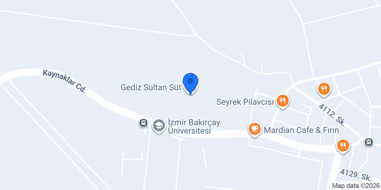 Gediz Sultan Süt konumu
