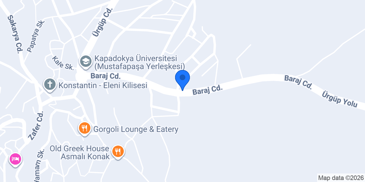 Kapadokya Kahve Müzesi konumu