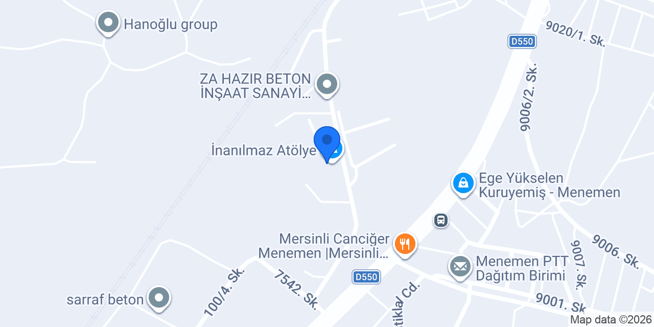 İnanılmaz Atölye konumu