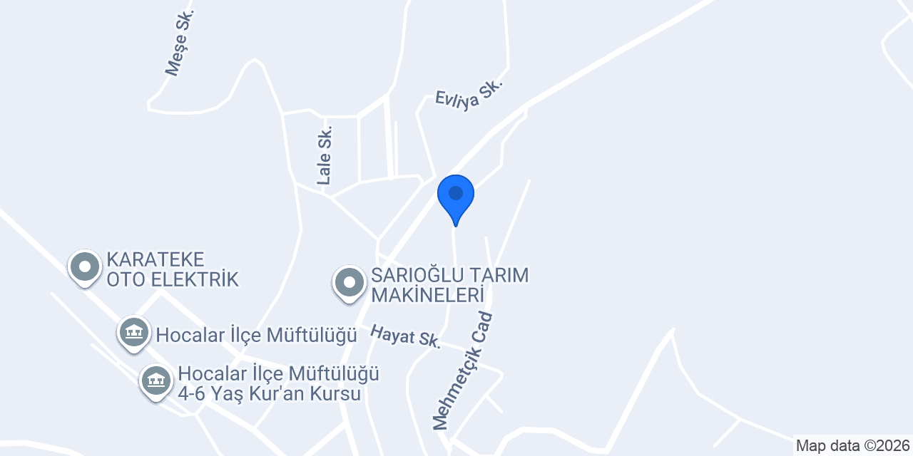 Özkan iç dekorasyon konumu