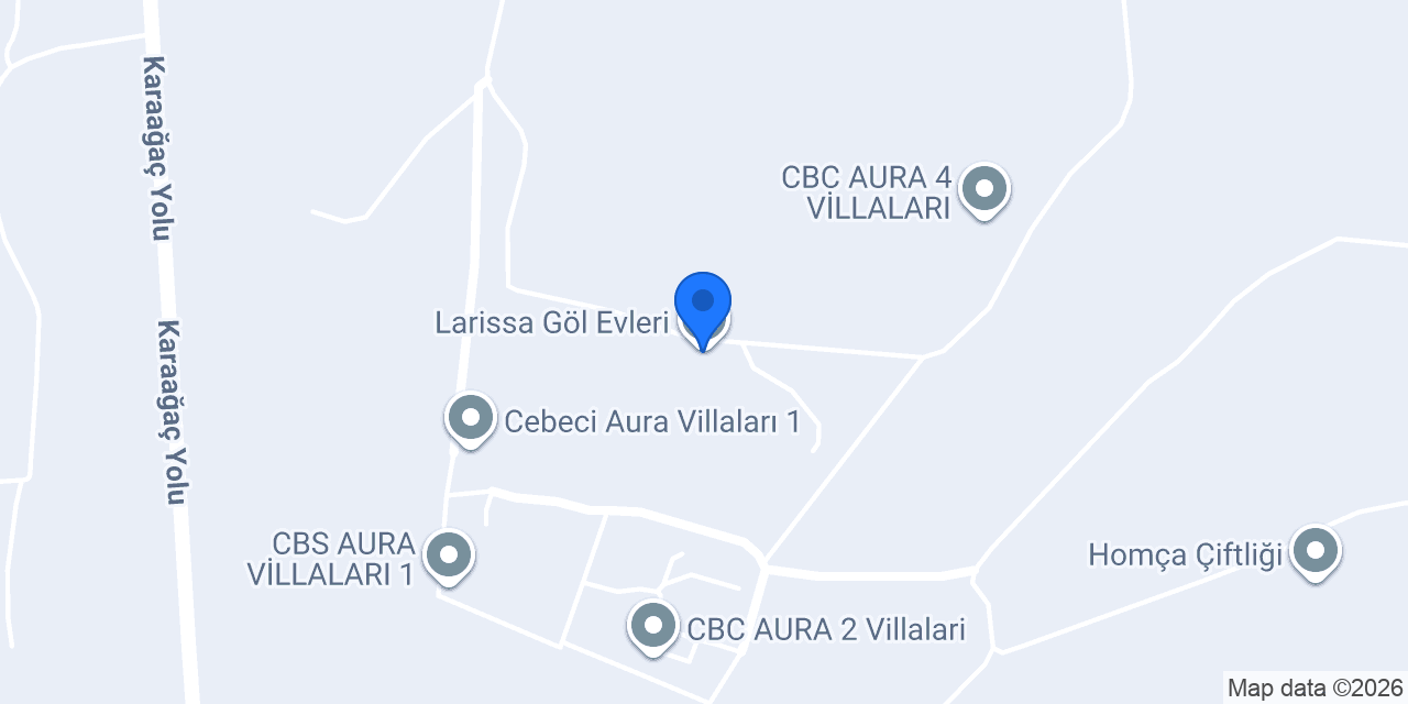 Larissa Göl Evleri konumu