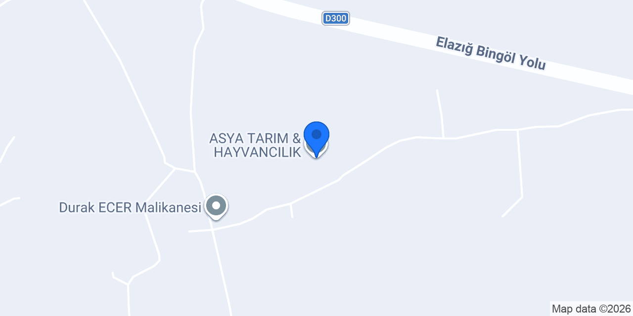 ASYA TARIM & HAYVANCILIK konumu