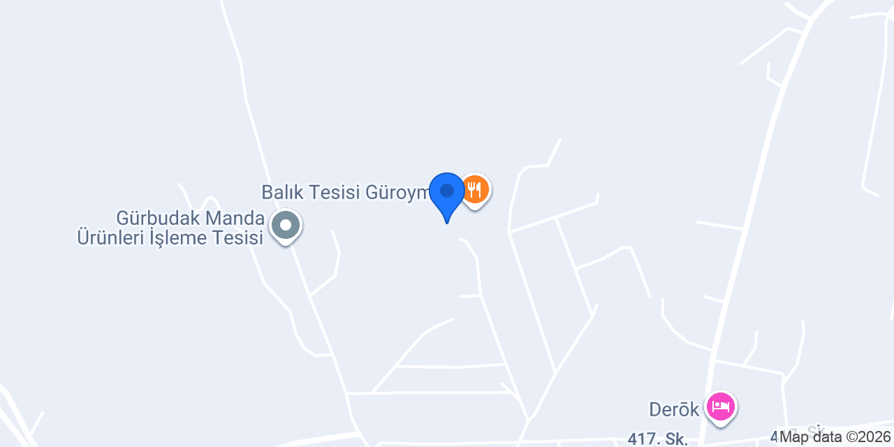 Okyanus alabalık tesisi konumu