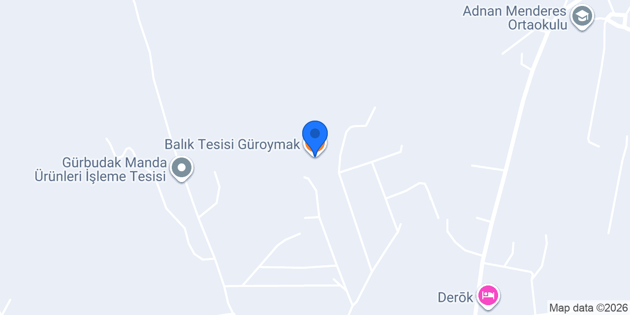 Balık Tesisi Güroymak konumu