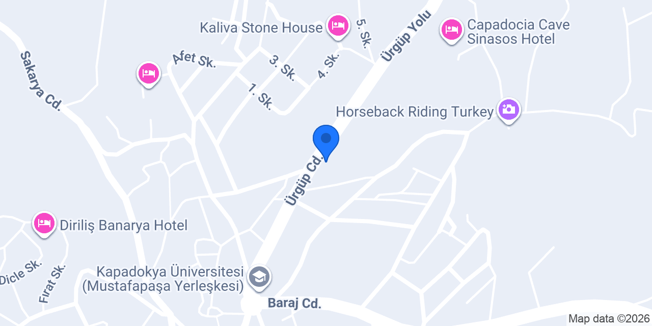 Mustafapaşa konumu