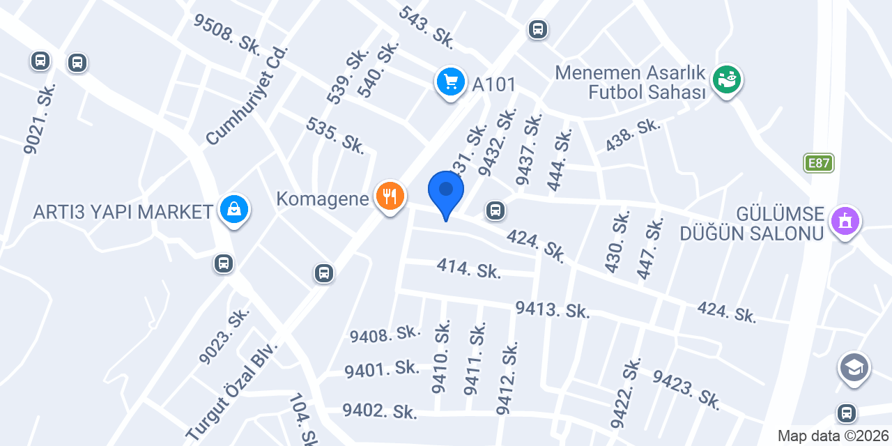 Özkan yapı market konumu