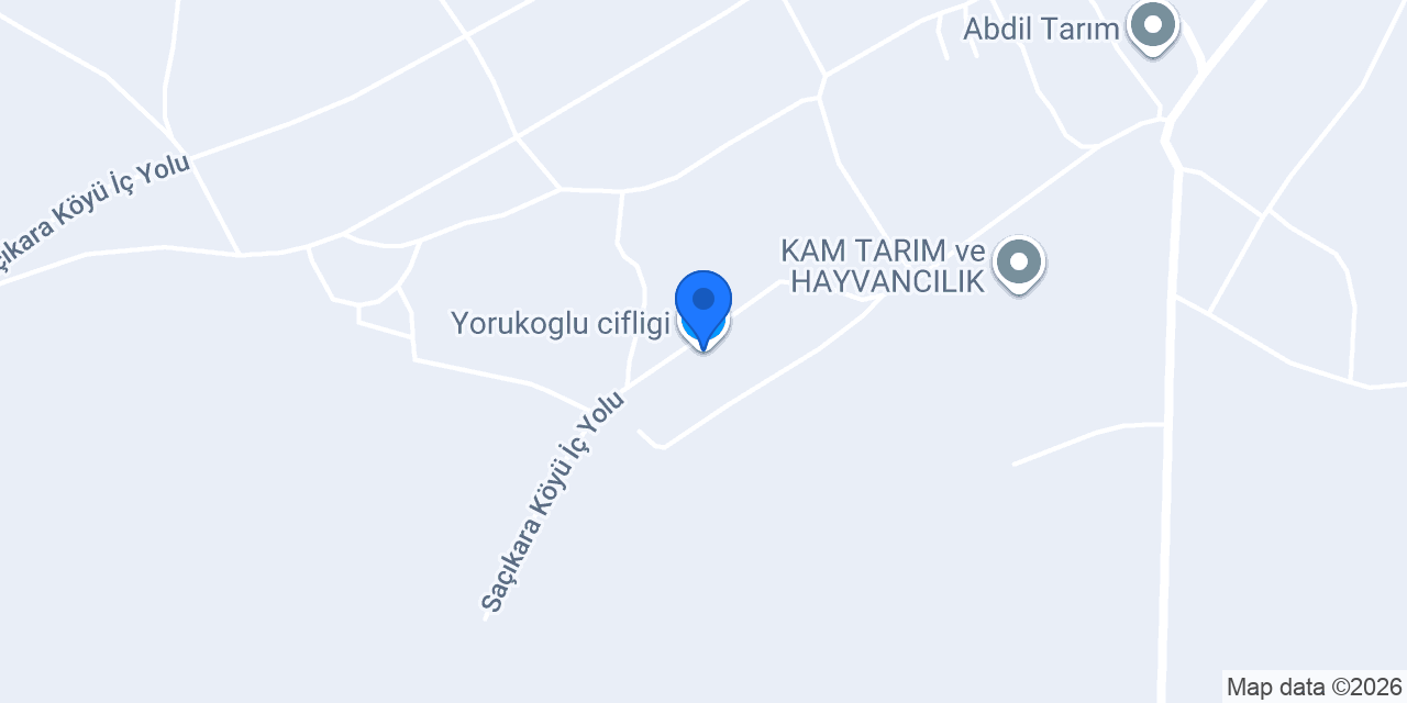 Yorukoglu cifligi konumu