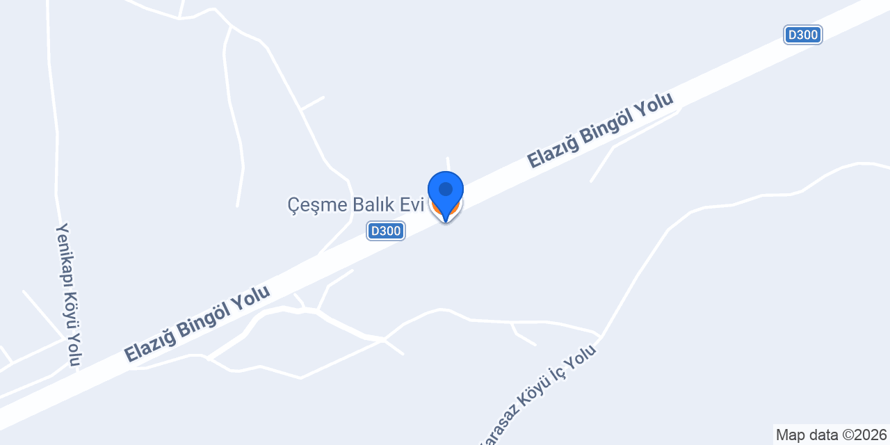 Çeşme Balık Evi konumu