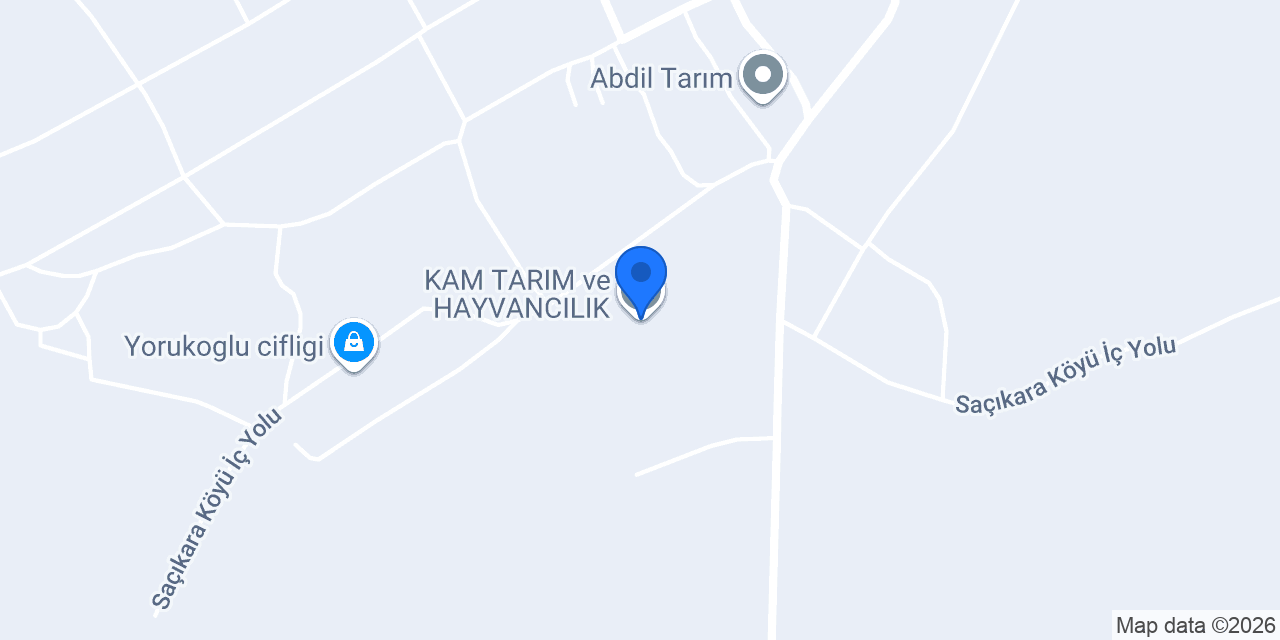 KAM TARIM ve HAYVANCILIK konumu