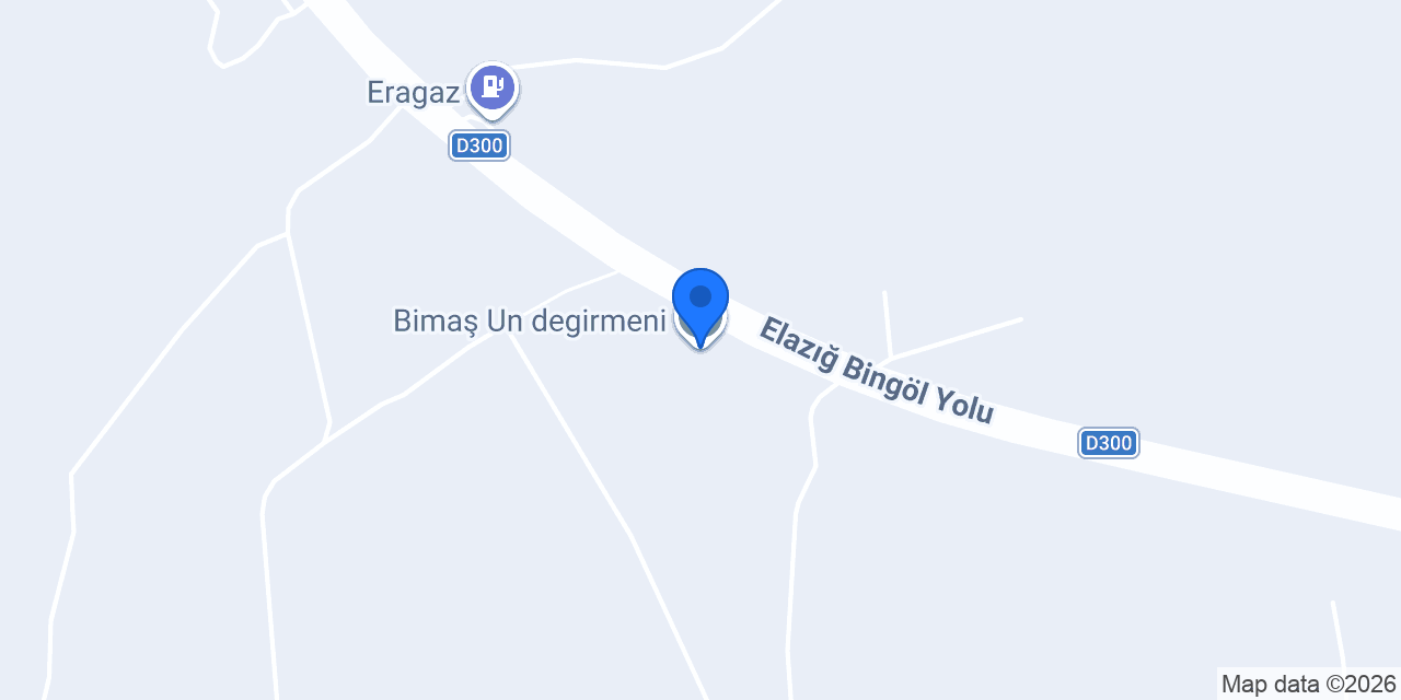 Bimaş Un degirmeni konumu