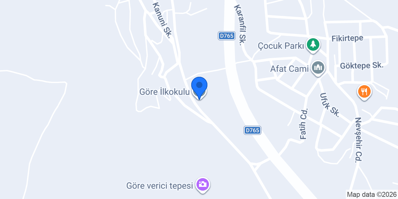 Göre İlkokulu konumu