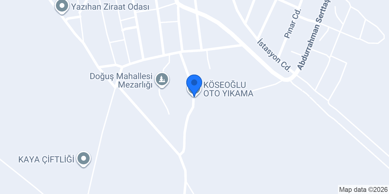 KÖSEOĞLU OTO YIKAMA konumu
