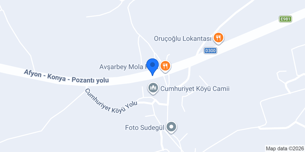 Akşehir Sağlık Meslek Lisesi konumu