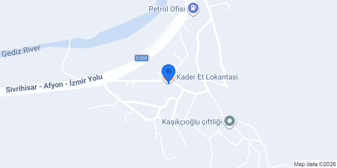 Kader Et Lokantasi konumu