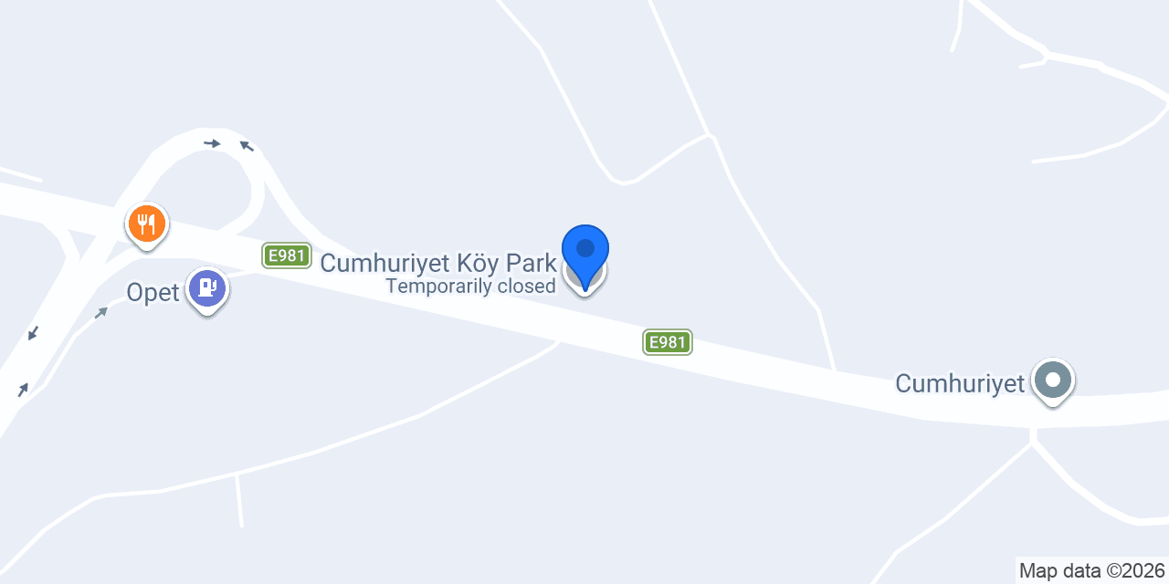 Cumhuriyet Köy Park konumu