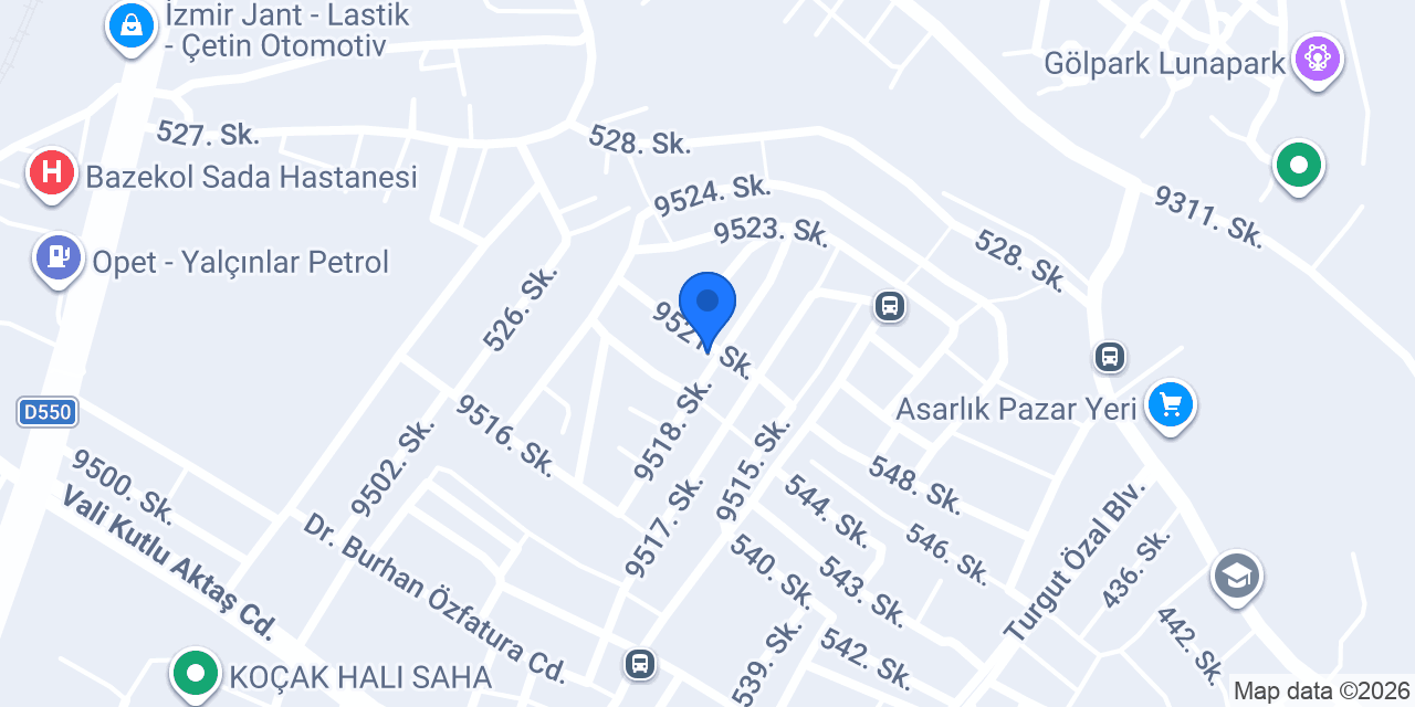 Sistem Mermer Granit İzmir konumu