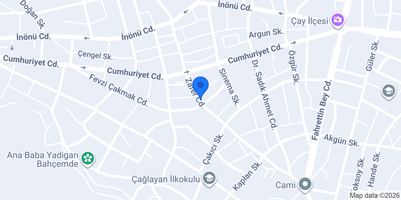Melek bayan kuaforu konumu