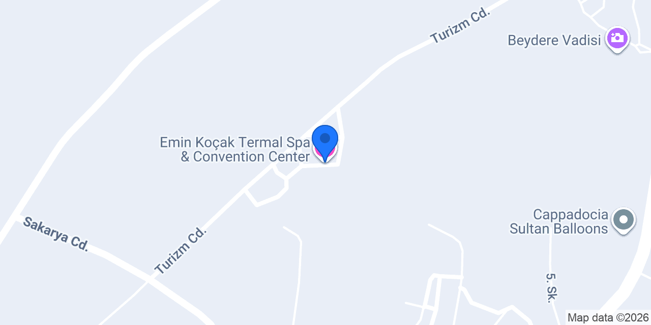 Emin Koçak Termal Spa & Convention Center konumu