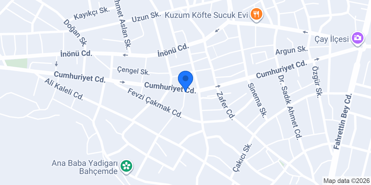 Yalçın Eczanesi konumu