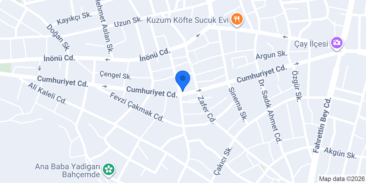 Avukat Ahmet Kayıkcı konumu