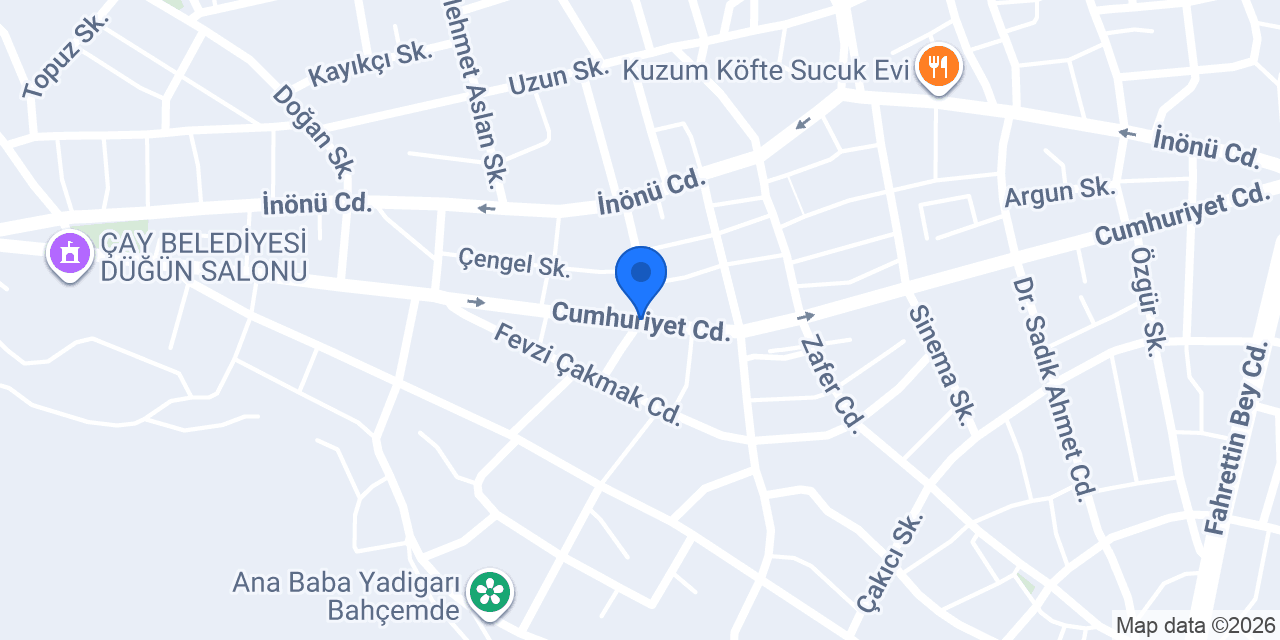 İpek Kuaför&gelinlik evi konumu