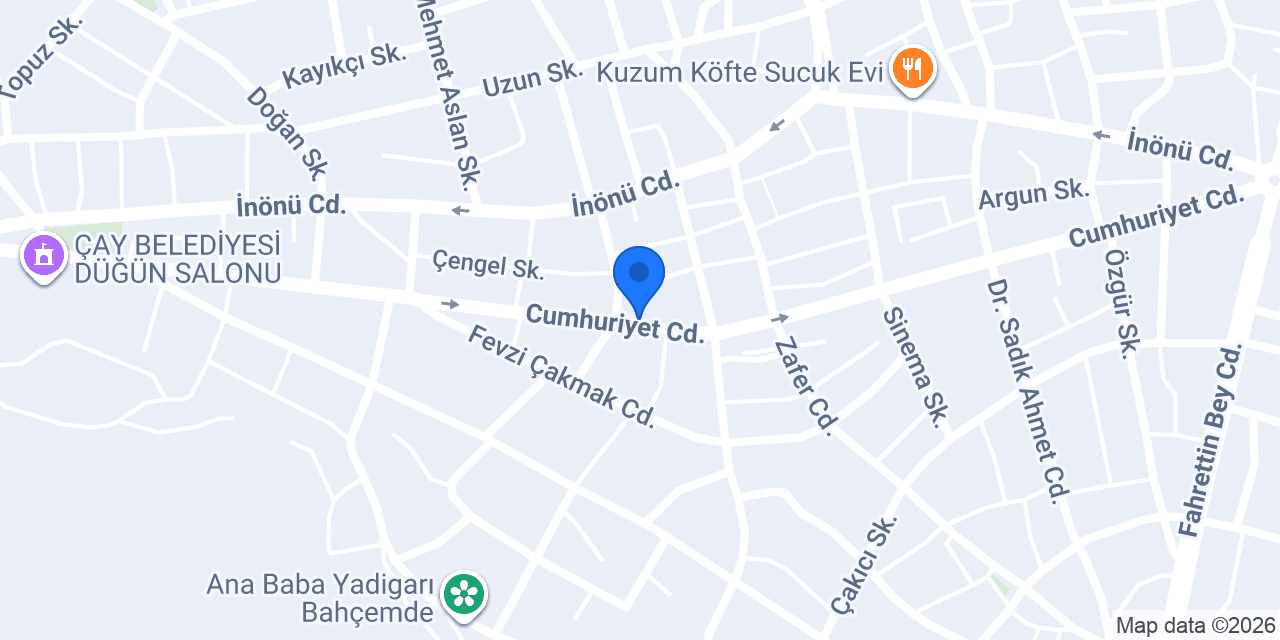 Enes Kırtasiye konumu