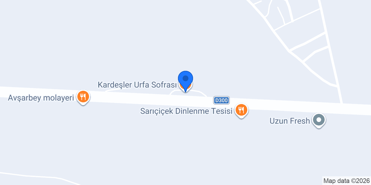 Kardeşler Urfa Sofrası konumu