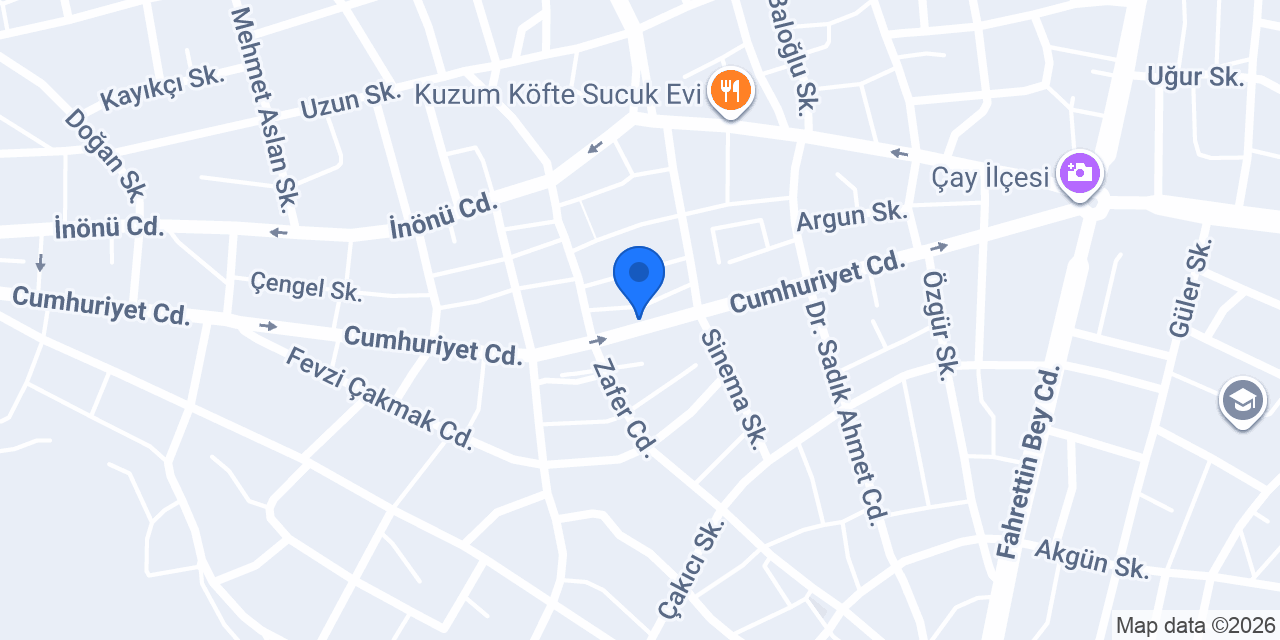 Aygaz Tüp Bayisi konumu