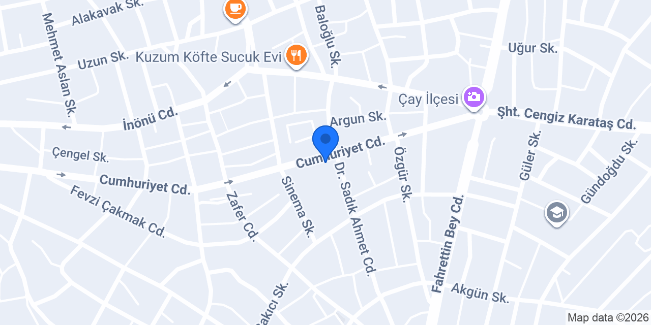 ALEX Kuaför Salonu konumu