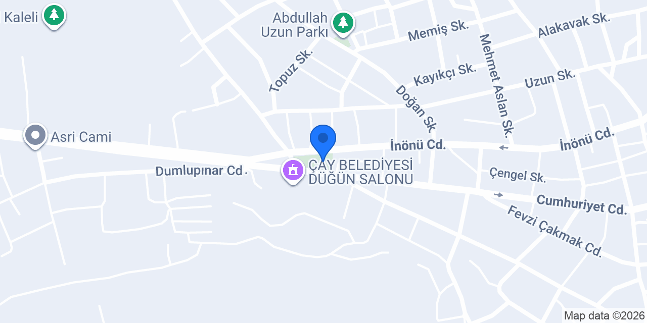 Aybars Aile Çay Bahçesi konumu