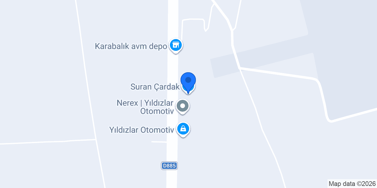 Suran Çardak konumu