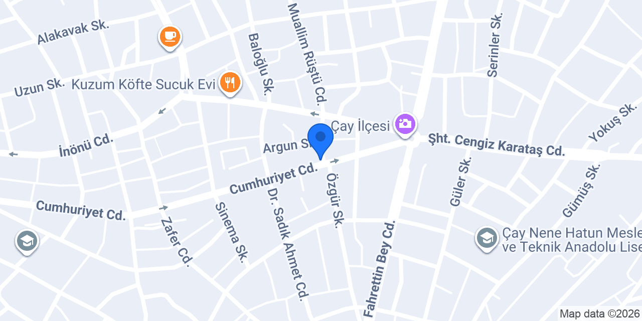 Toprak Mahsülleri Ofisi konumu