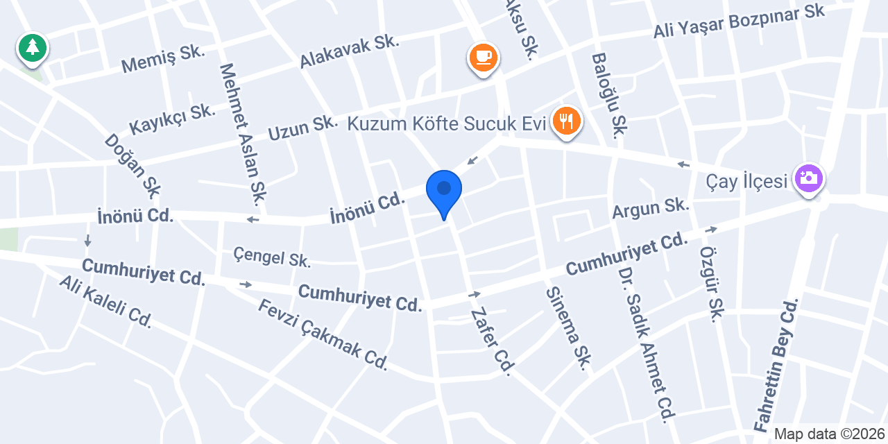 Kahramanmaraş Pastanesi konumu
