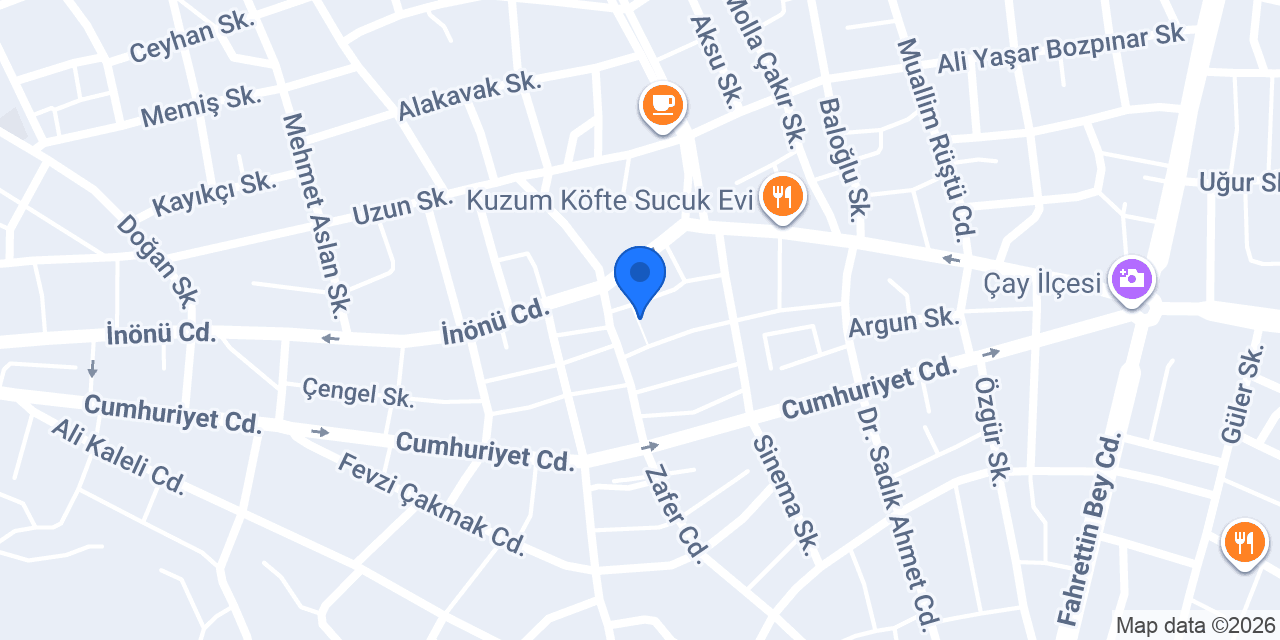 Çınar Grup Emlak Ofisi konumu