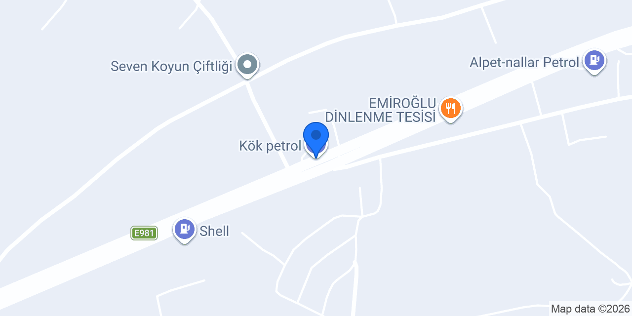 Kök petrol konumu