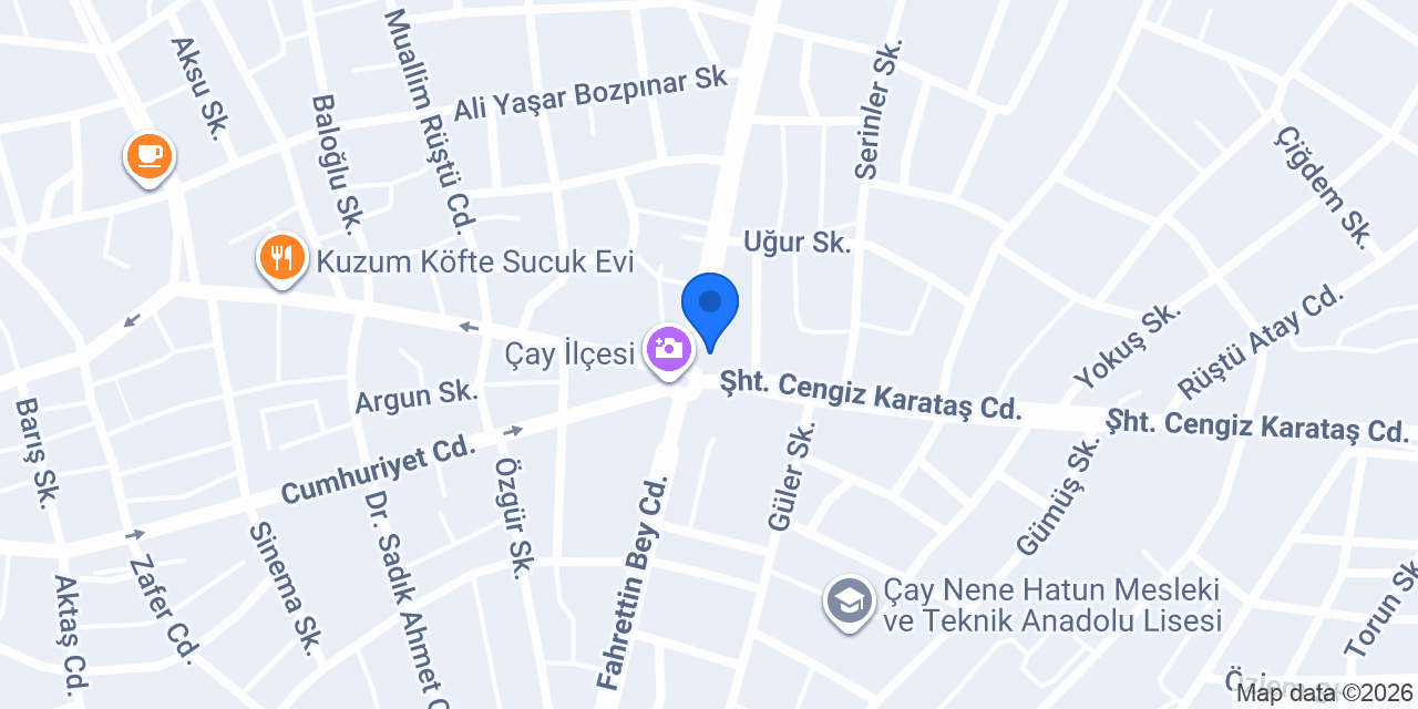 Çığır Kırtasiye konumu