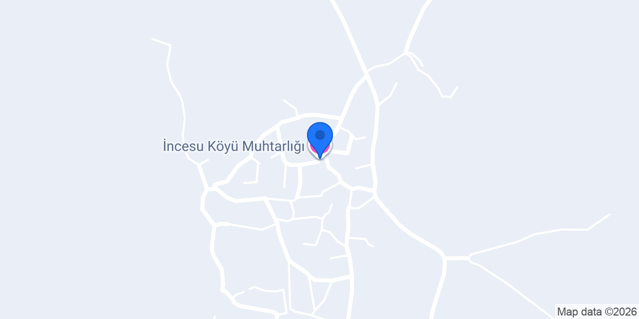 İncesu Köyü Muhtarlığı konumu