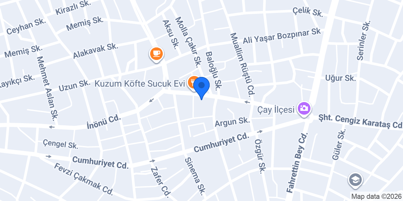 Çağlayan Akademi konumu