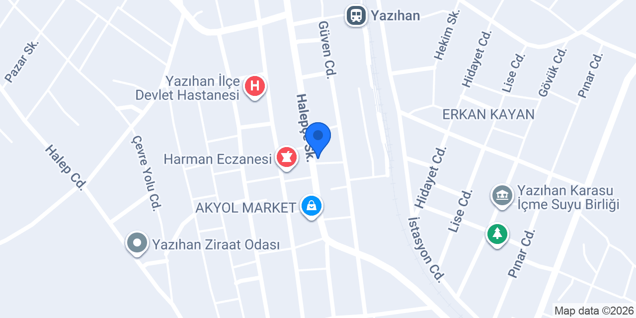 DURSUN İNŞAAT MALZEMELERİ konumu