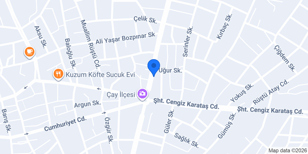 ÇALIŞKANLAR AUTO konumu