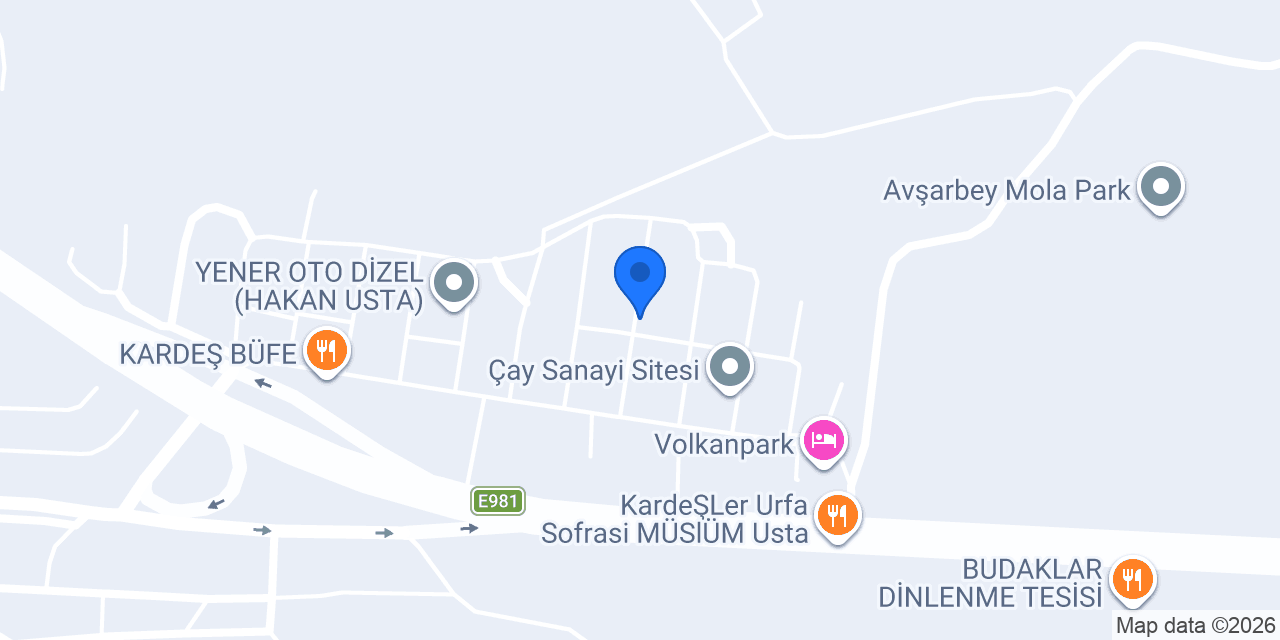 Betoçay Çit Sistemleri konumu